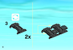 LEGO 60062 instructions page 6 – build guide