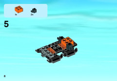 LEGO 60062 instructions page 8 – build guide