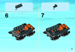LEGO 60062 instructions page 9 – build guide