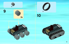 LEGO 60064 instructions page 11 – build guide