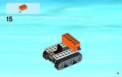 LEGO 60064 instructions page 15 – build guide