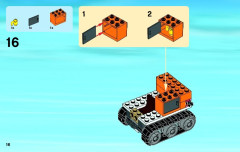 LEGO 60064 instructions page 16 – build guide