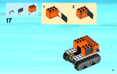 LEGO 60064 instructions page 17 – build guide