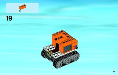 LEGO 60064 instructions page 19 – build guide