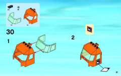 LEGO 60064 instructions page 31 – build guide