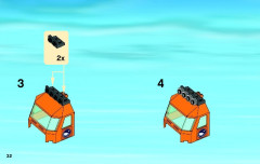 LEGO 60064 instructions page 32 – build guide