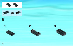 LEGO 60064 instructions page 42 – build guide