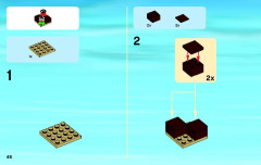 LEGO 60064 instructions page 46 – build guide