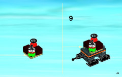 LEGO 60064 instructions page 49 – build guide