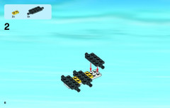 LEGO 60064 instructions page 6 – build guide