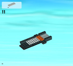 LEGO 60064 instructions page 10 – build guide