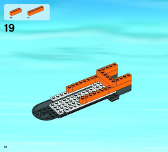 LEGO 60064 instructions page 18 – build guide