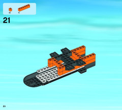 LEGO 60064 instructions page 20 – build guide