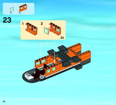 LEGO 60064 instructions page 22 – build guide