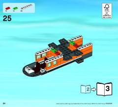LEGO 60064 instructions page 24 – build guide