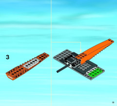 LEGO 60064 instructions page 13 – build guide