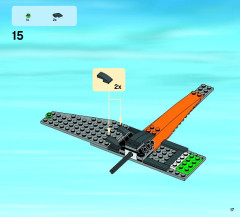 LEGO 60064 instructions page 17 – build guide