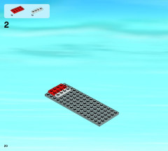 LEGO 60064 instructions page 20 – build guide