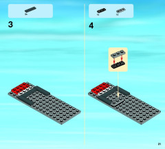LEGO 60064 instructions page 21 – build guide