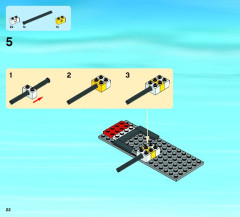 LEGO 60064 instructions page 22 – build guide