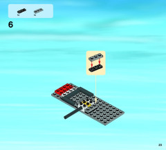 LEGO 60064 instructions page 23 – build guide