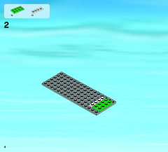 LEGO 60064 instructions page 4 – build guide