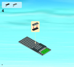 LEGO 60064 instructions page 6 – build guide