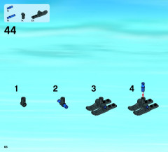 LEGO 60064 instructions page 66 – build guide