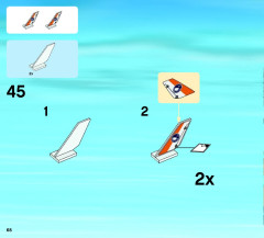 LEGO 60064 instructions page 68 – build guide