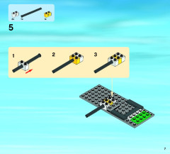 LEGO 60064 instructions page 7 – build guide