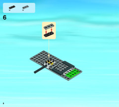 LEGO 60064 instructions page 8 – build guide