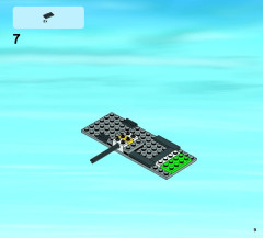 LEGO 60064 instructions page 9 – build guide