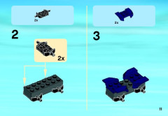 LEGO 60065 instructions page 11 – build guide