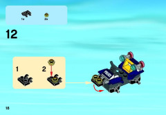 LEGO 60065 instructions page 18 – build guide