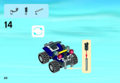 LEGO 60065 instructions page 20 – build guide