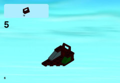 LEGO 60065 instructions page 6 – build guide