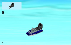 LEGO 60066 instructions page 10 – build guide