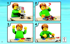 LEGO 60066 instructions page 2 – build guide