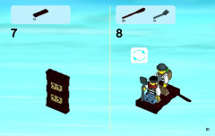 LEGO 60066 instructions page 21 – build guide