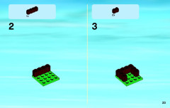 LEGO 60066 instructions page 23 – build guide