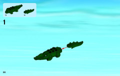 LEGO 60066 instructions page 28 – build guide