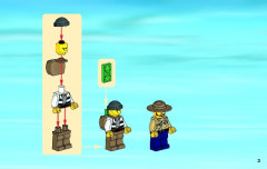 LEGO 60066 instructions page 3 – build guide