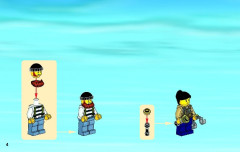 LEGO 60066 instructions page 4 – build guide