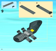 LEGO 60067 instructions page 10 – build guide