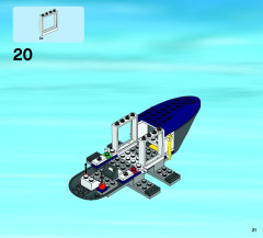 LEGO 60067 instructions page 21 – build guide
