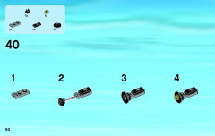 LEGO 60068 instructions page 50 – build guide