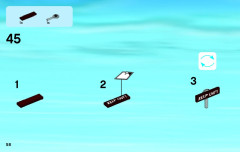 LEGO 60068 instructions page 58 – build guide