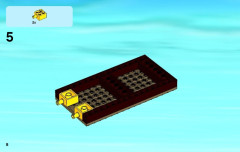 LEGO 60068 instructions page 8 – build guide