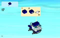 LEGO 60068 instructions page 14 – build guide