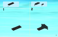 LEGO 60068 instructions page 3 – build guide